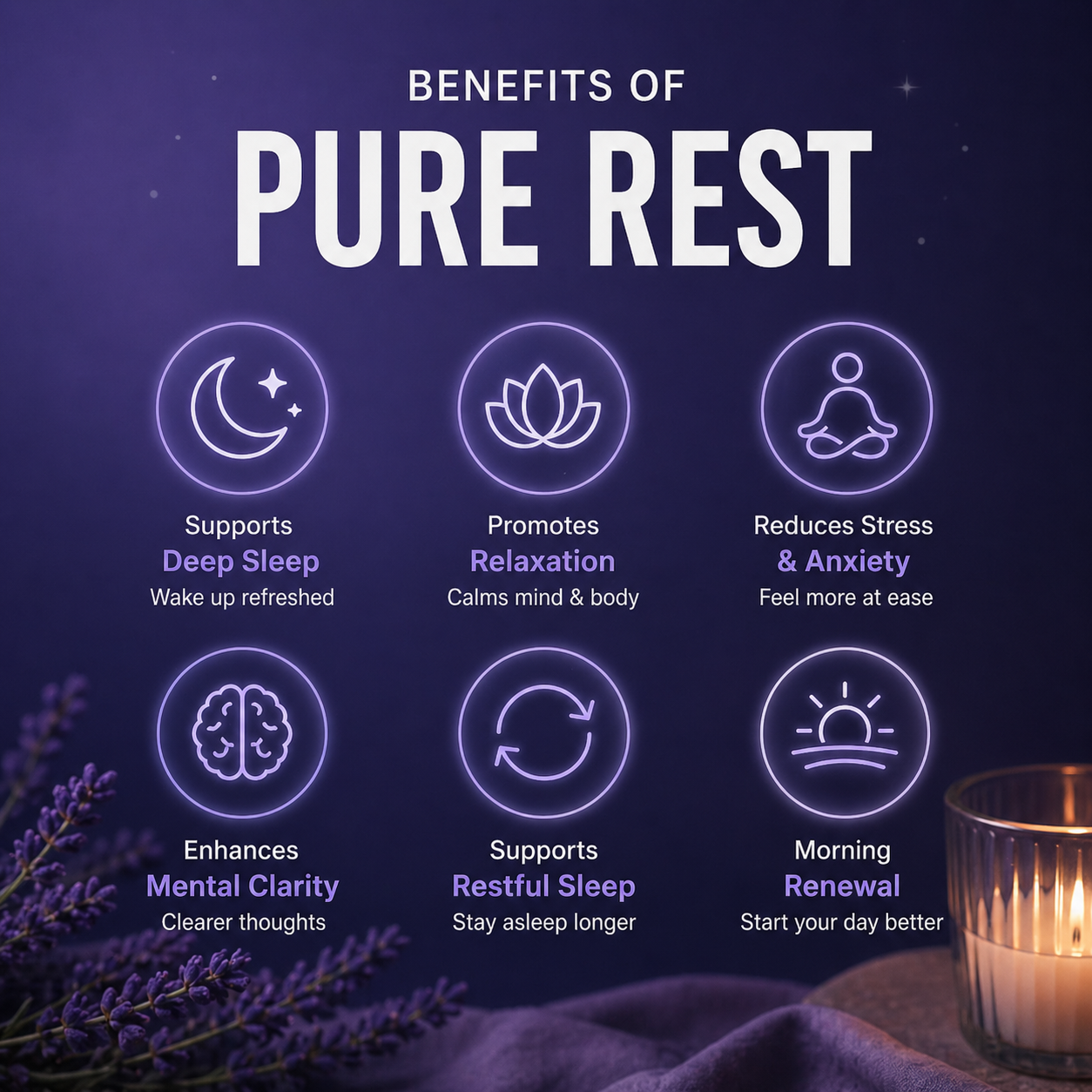 Aikyam Pure Rest | 250g | 30 Servings