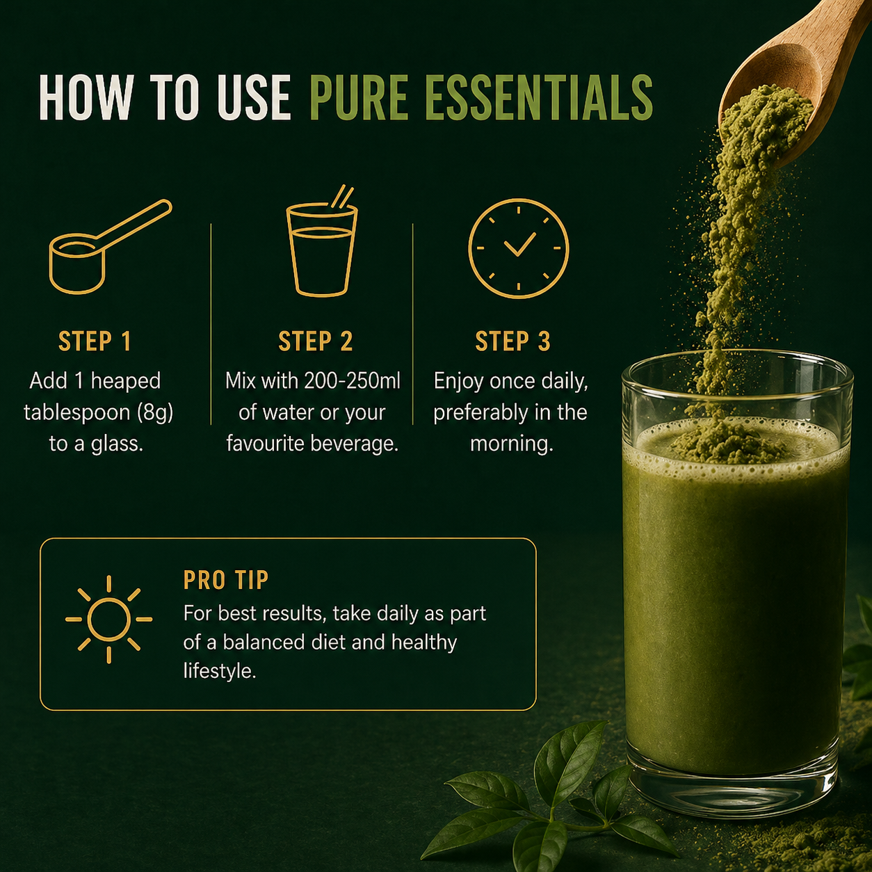 Aikyam Pure Essentials | 250g | 30 Servings